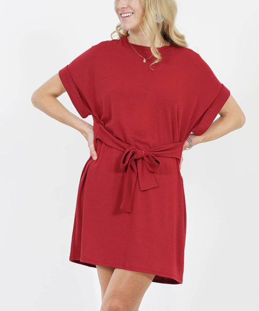 ..SI-10302 Reversible Waist Tie Tunic