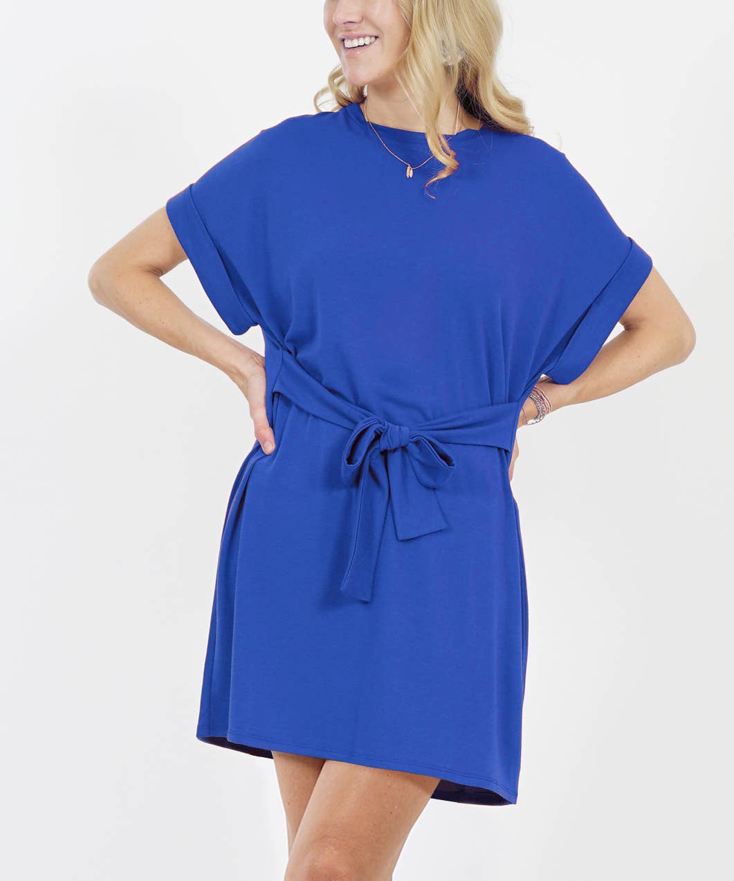 ..SI-10302 Reversible Waist Tie Tunic