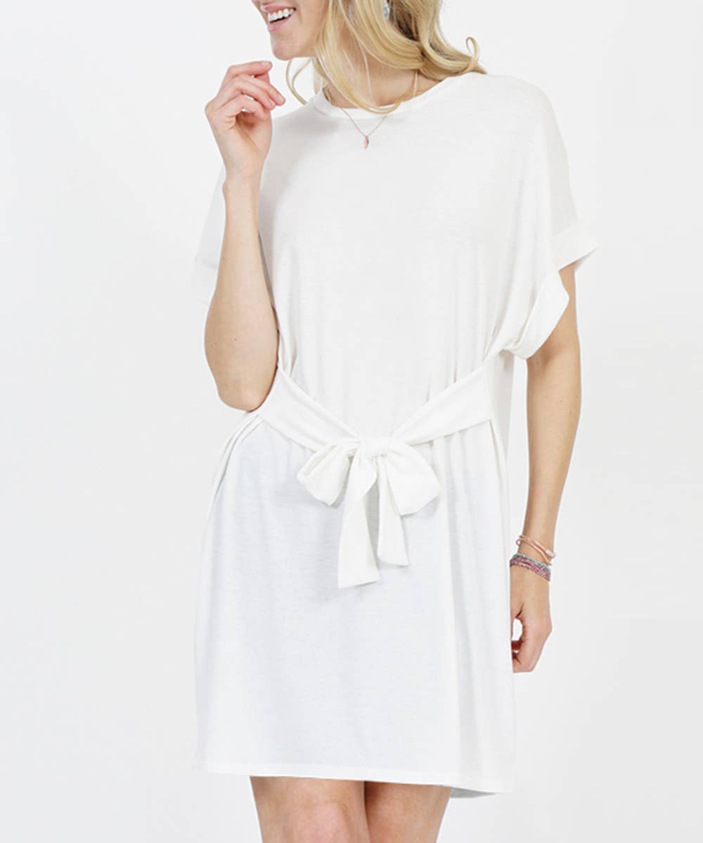 ..SI-10302 Reversible Waist Tie Tunic