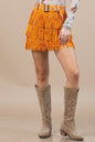 81028-Shorts-Western Fringed Cha cha Shorts Pants