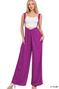 '._ Tie Back Suspender Jumpsuit w/ Pockets