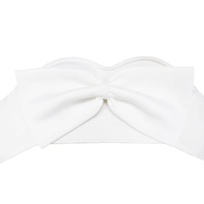 MB FASHION BOW CONTRAST BELL MERMAID DRESS SET MB6397 PRE-OR