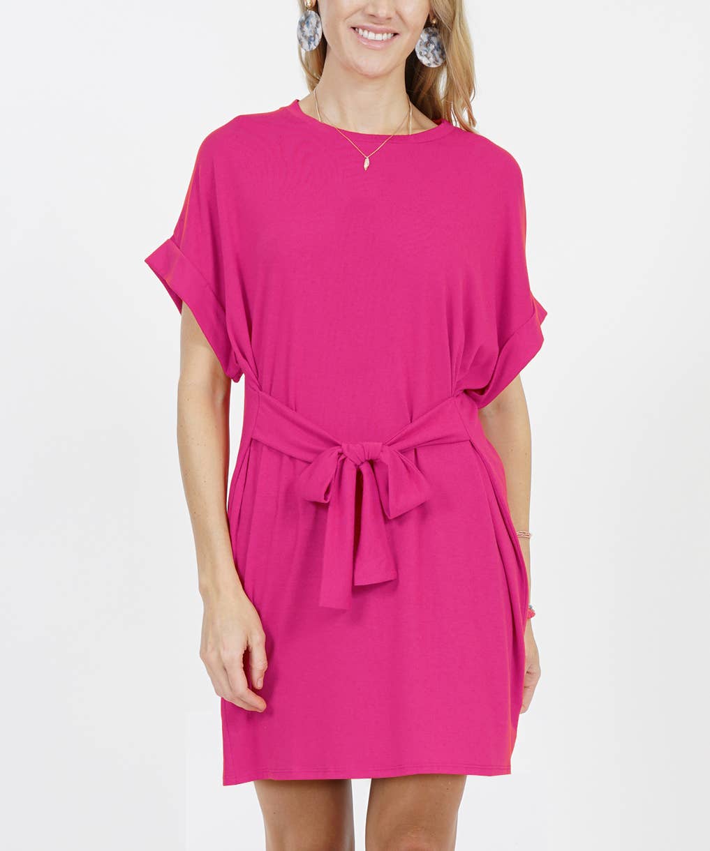 ..SI-10302 Reversible Waist Tie Tunic